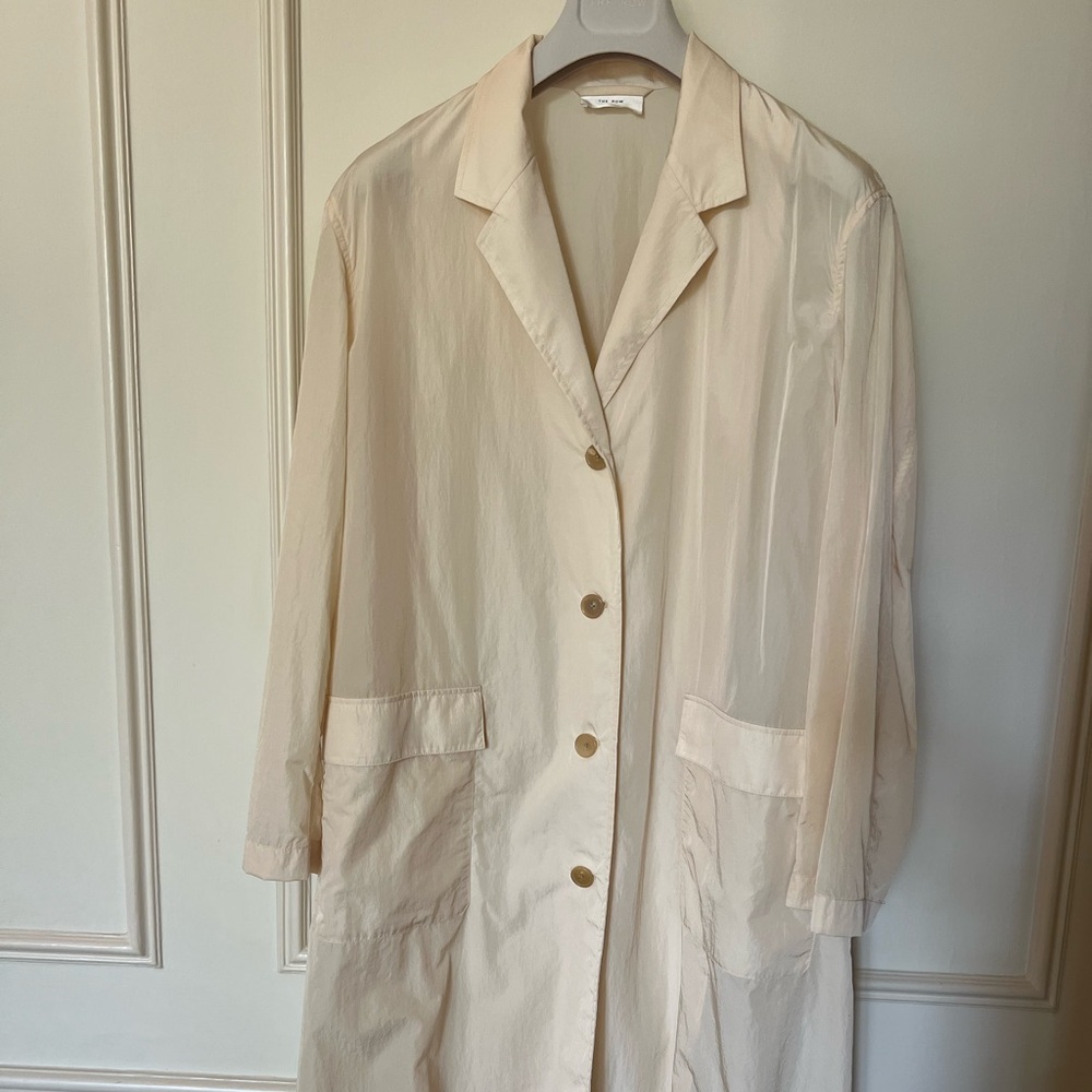 The Row
Adan Single-Breasted Long Coat NWT
